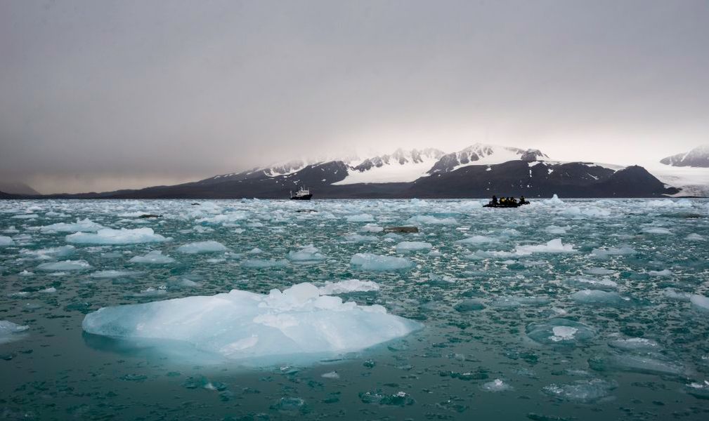 a report on the dangers lurking beneath quickly melting ice