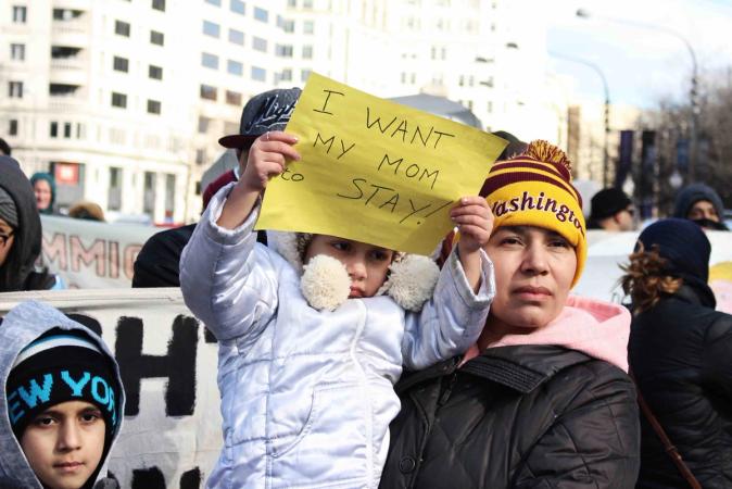 a day without immigrants march