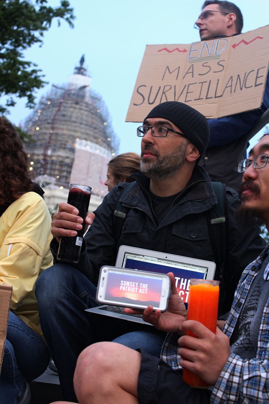 Sunset the Patriot Act Protest