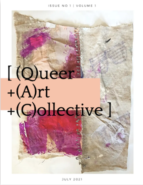 cover of queer art collective zine