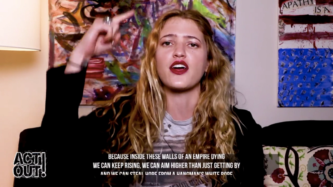 Spoken word against empire on the 4th of July