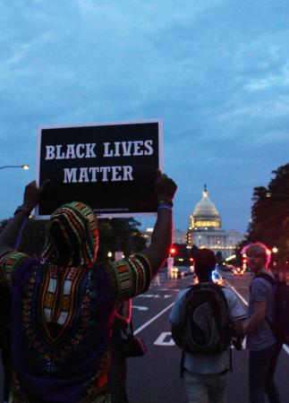 Black Lives Matter at the US capitol