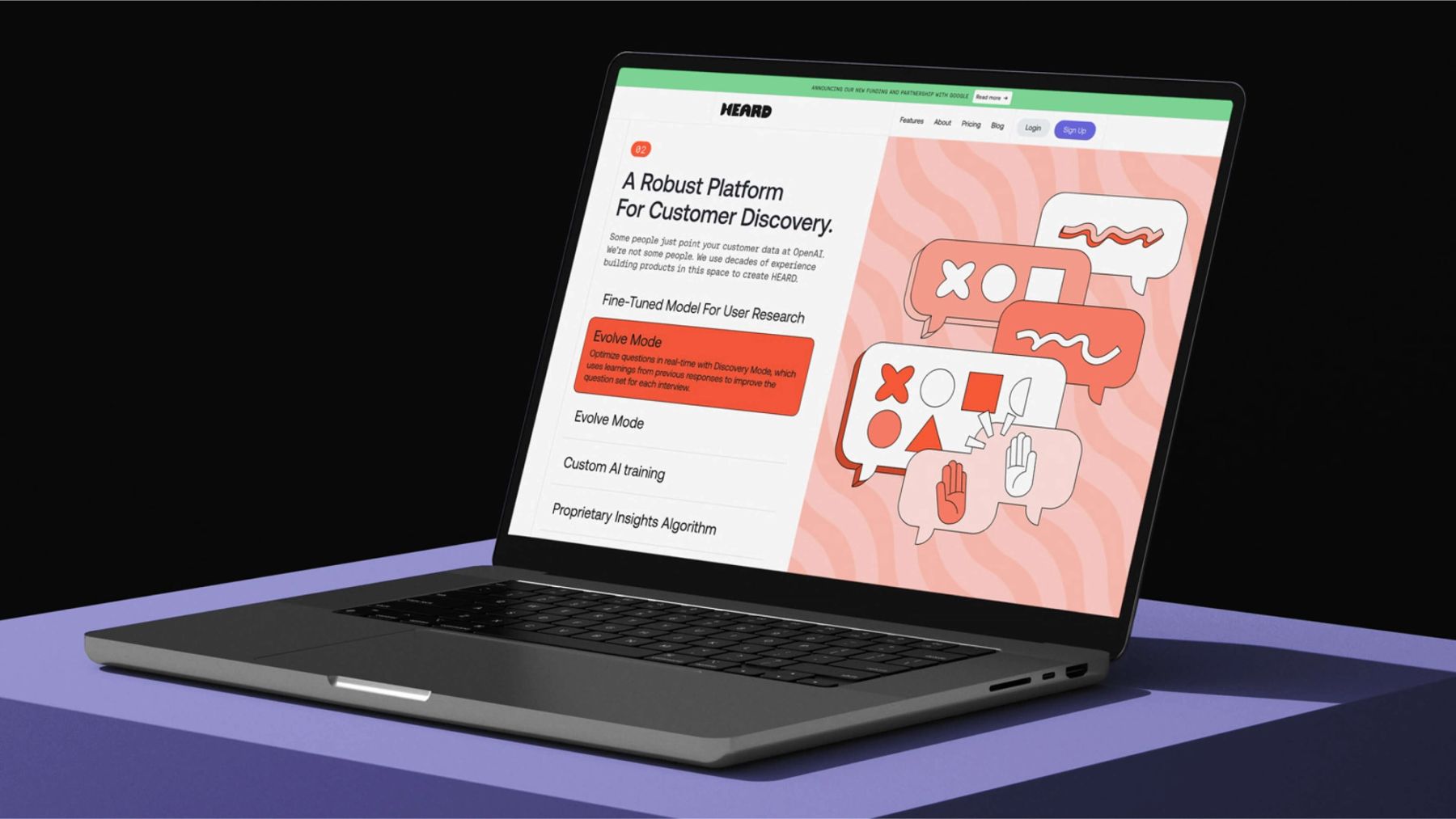 Heard — case study image
