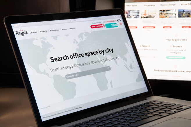 recherche de bureaux coworking parmi les immeubles Regus