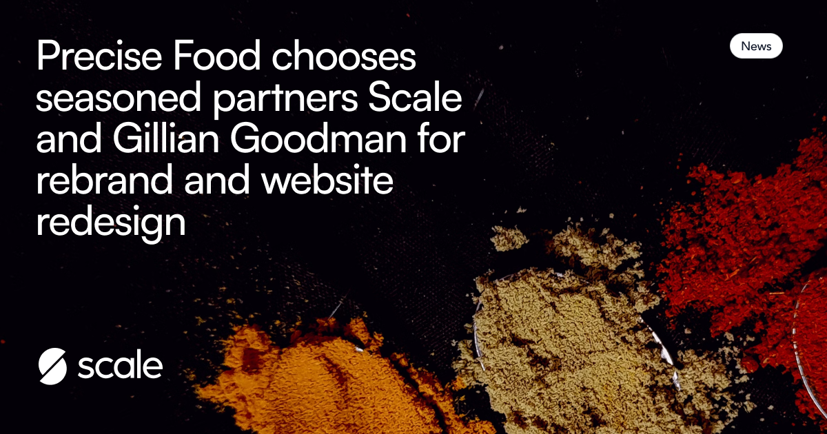 Precise Food hires Scale as their digital agency for a website redesign ...