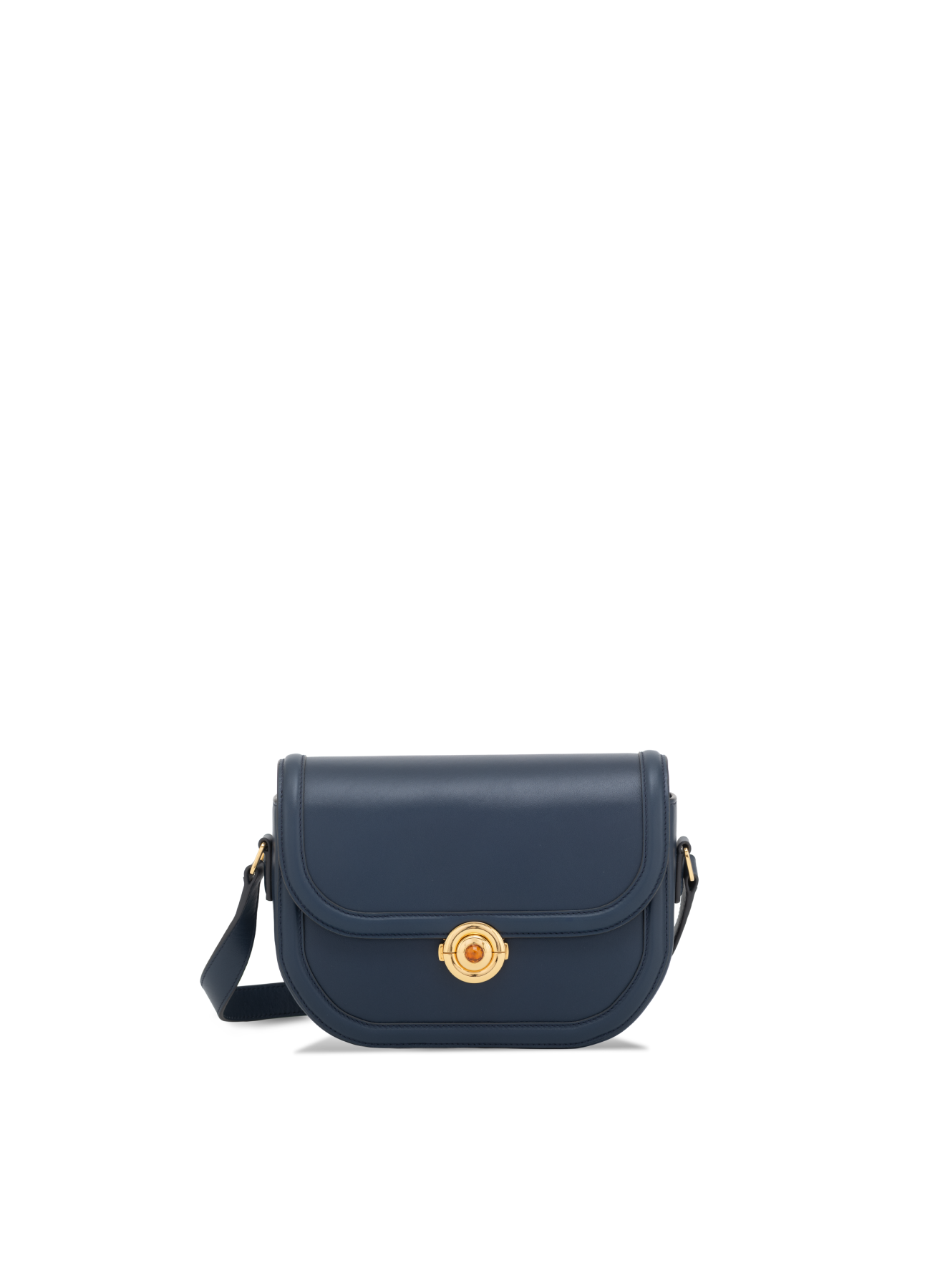 Midnight Blue / Smooth Italian Calf Nappa Leather