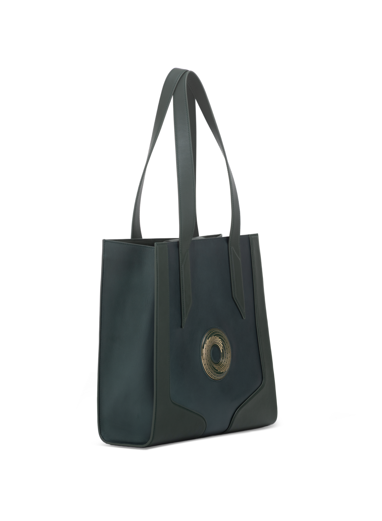 Metal Green + Green / Smooth Italian Calf Nappa Leather