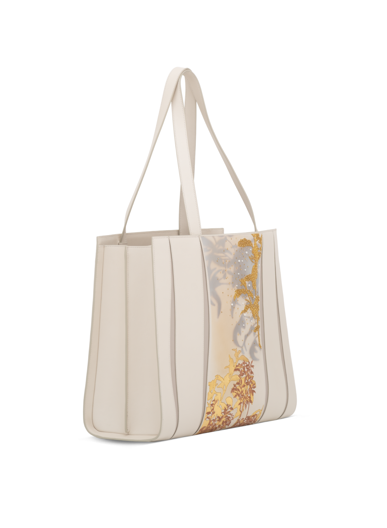 Sand+Taupe / Smooth Italian Calf Nappa Leather
