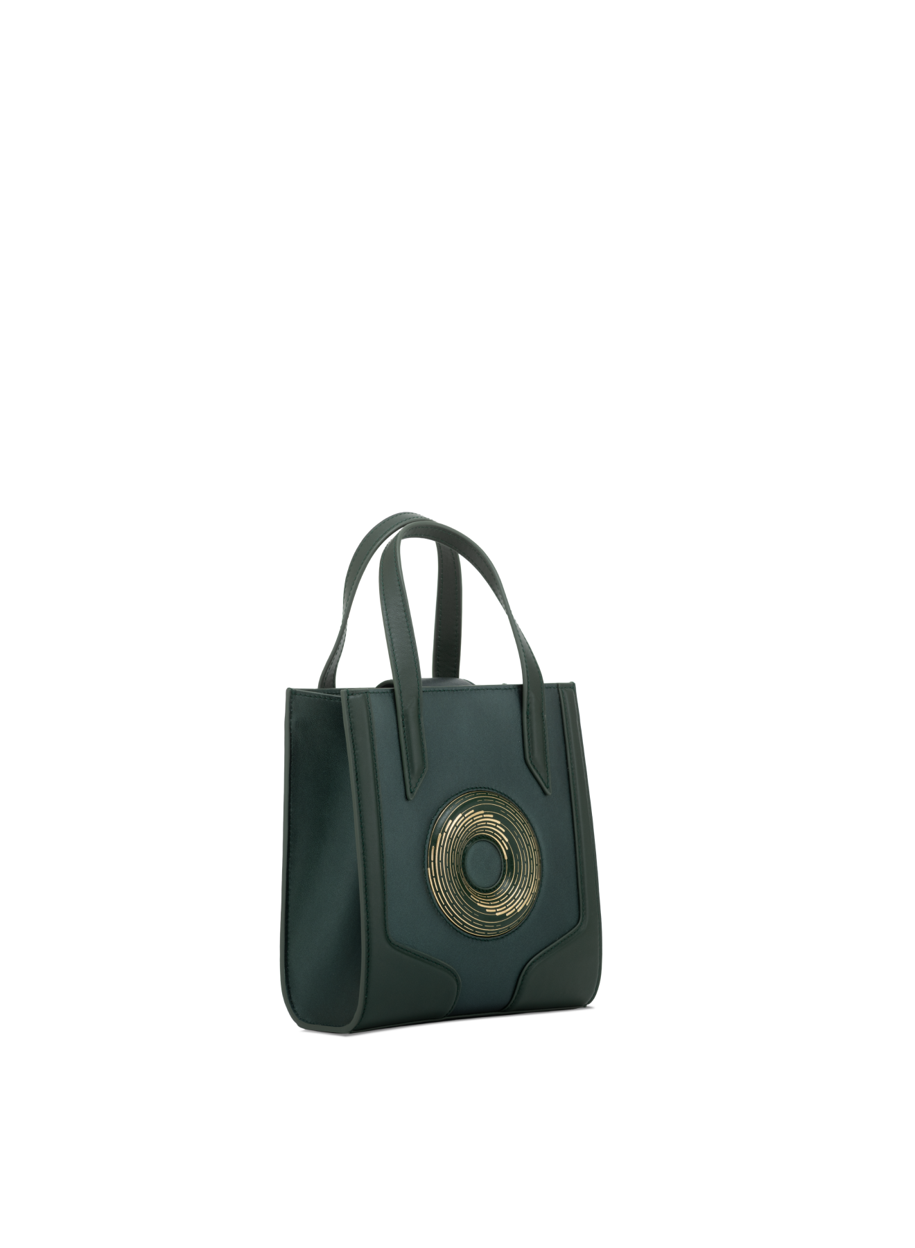 Metal Green + Green / Smooth Italian Calf Nappa Leather