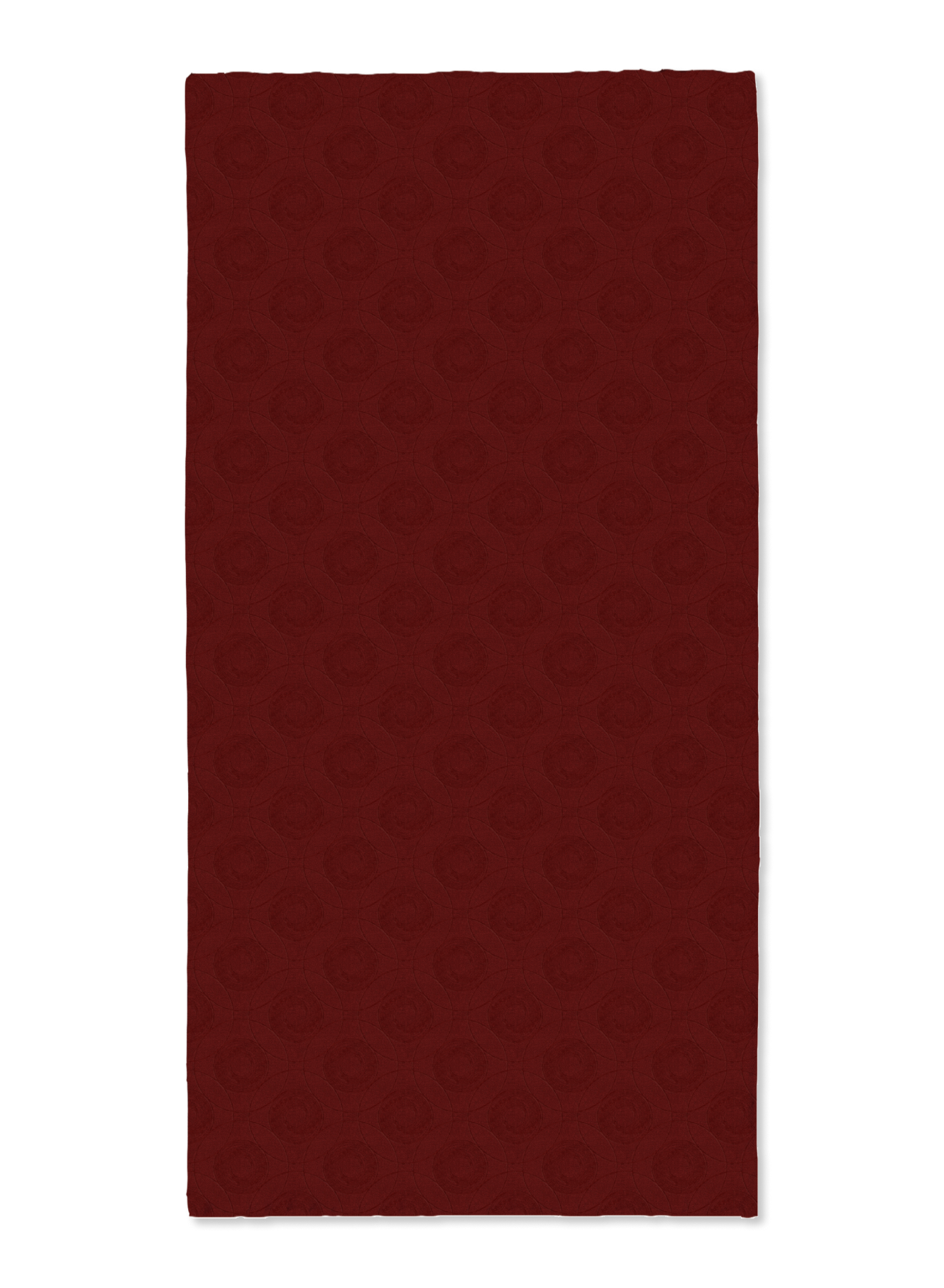 65cmsx200cms / Lava Red / 100% Silk Jacquard