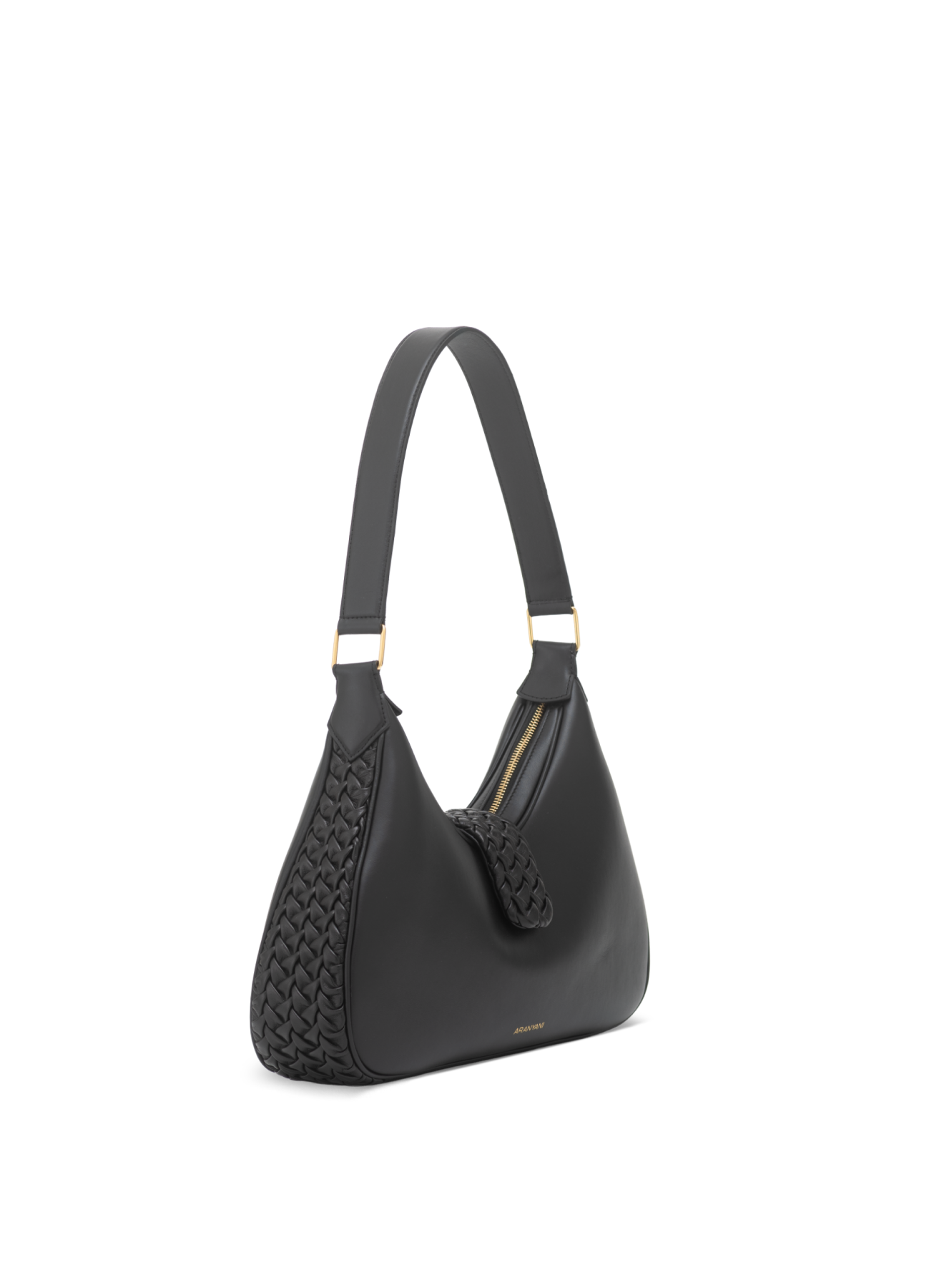 Obsidian / Smooth Italian Calf Nappa Leather & Sheep Leather