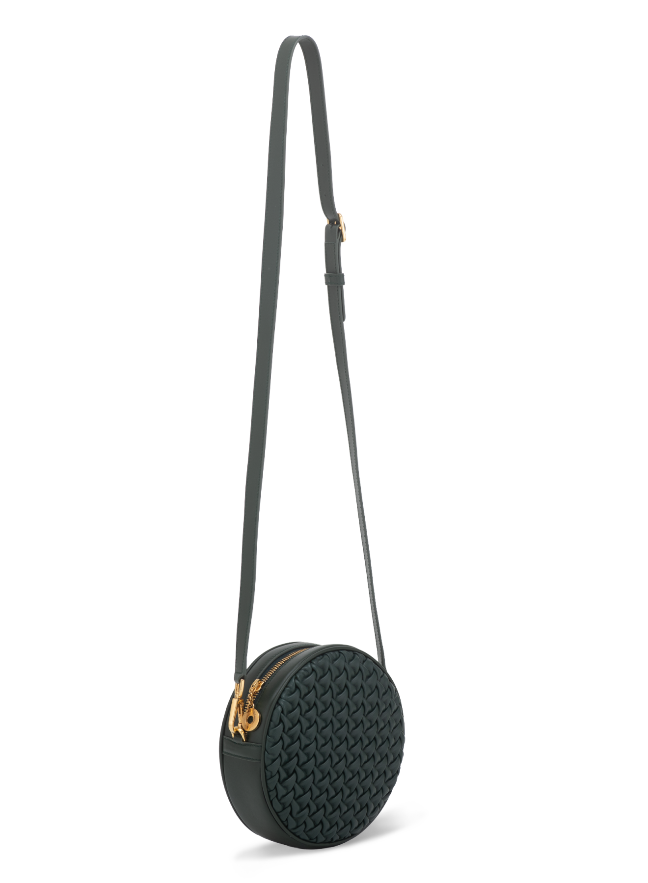 Metal Green + Green / Italian Calf Nappa Leather & Sheep Leather