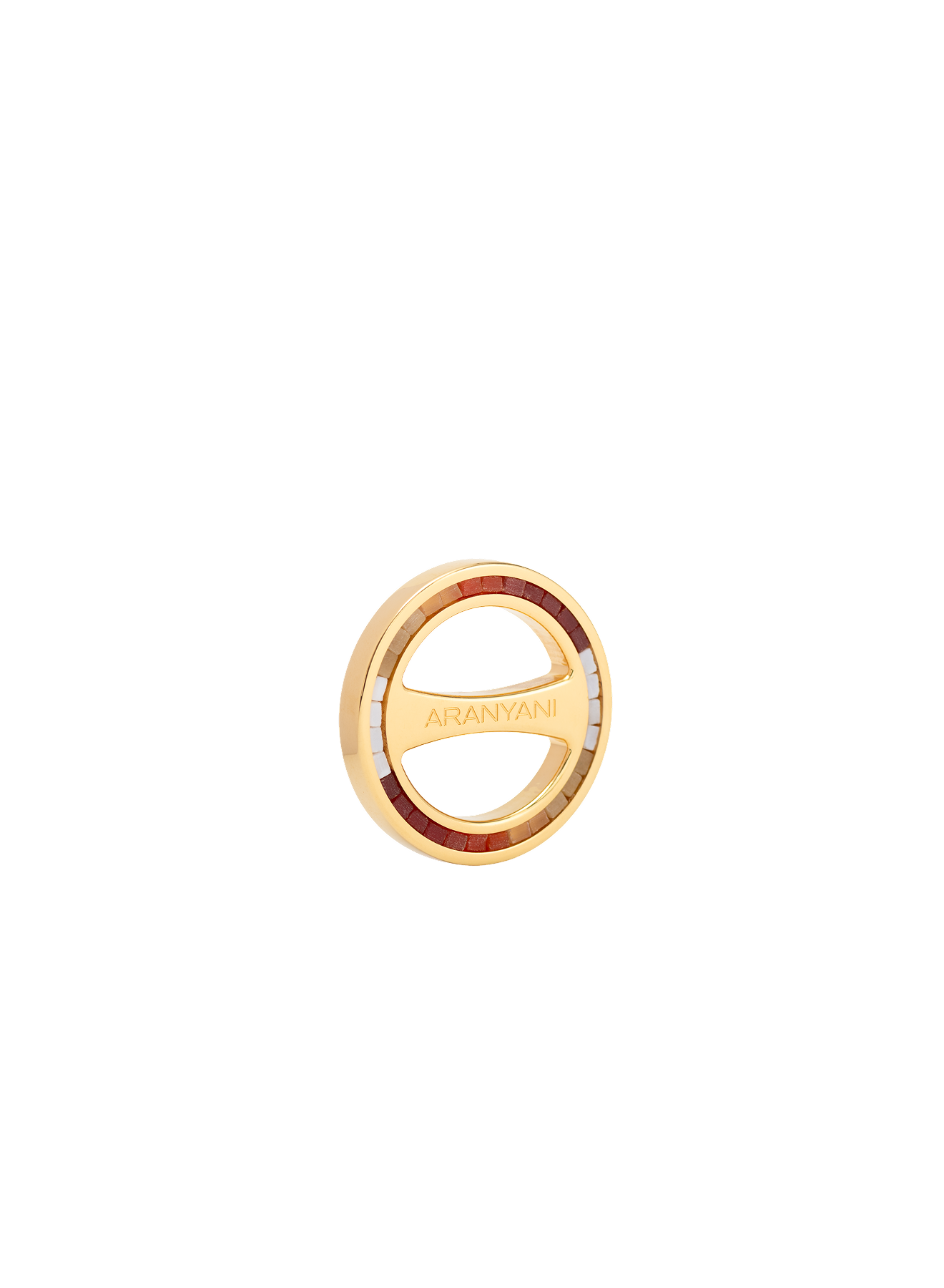 Multicolor / 24K Gold Plated Ring