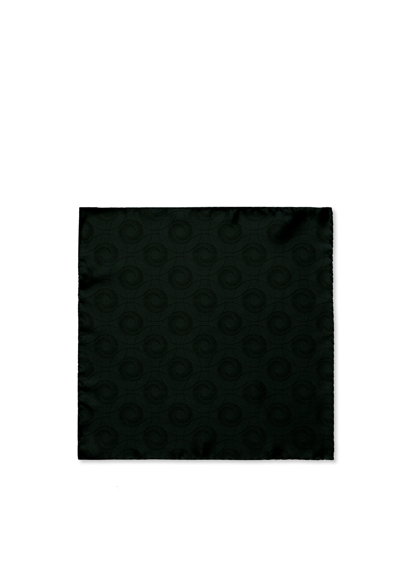 90cmsx90cms / Metal Green / 100% Silk Jacquard