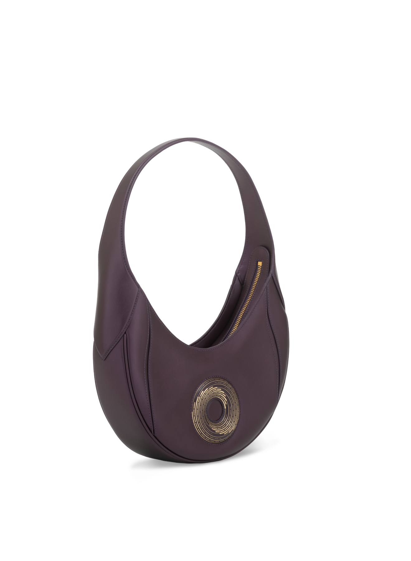 Metal Plum / Smooth Italian Calf Nappa Leather