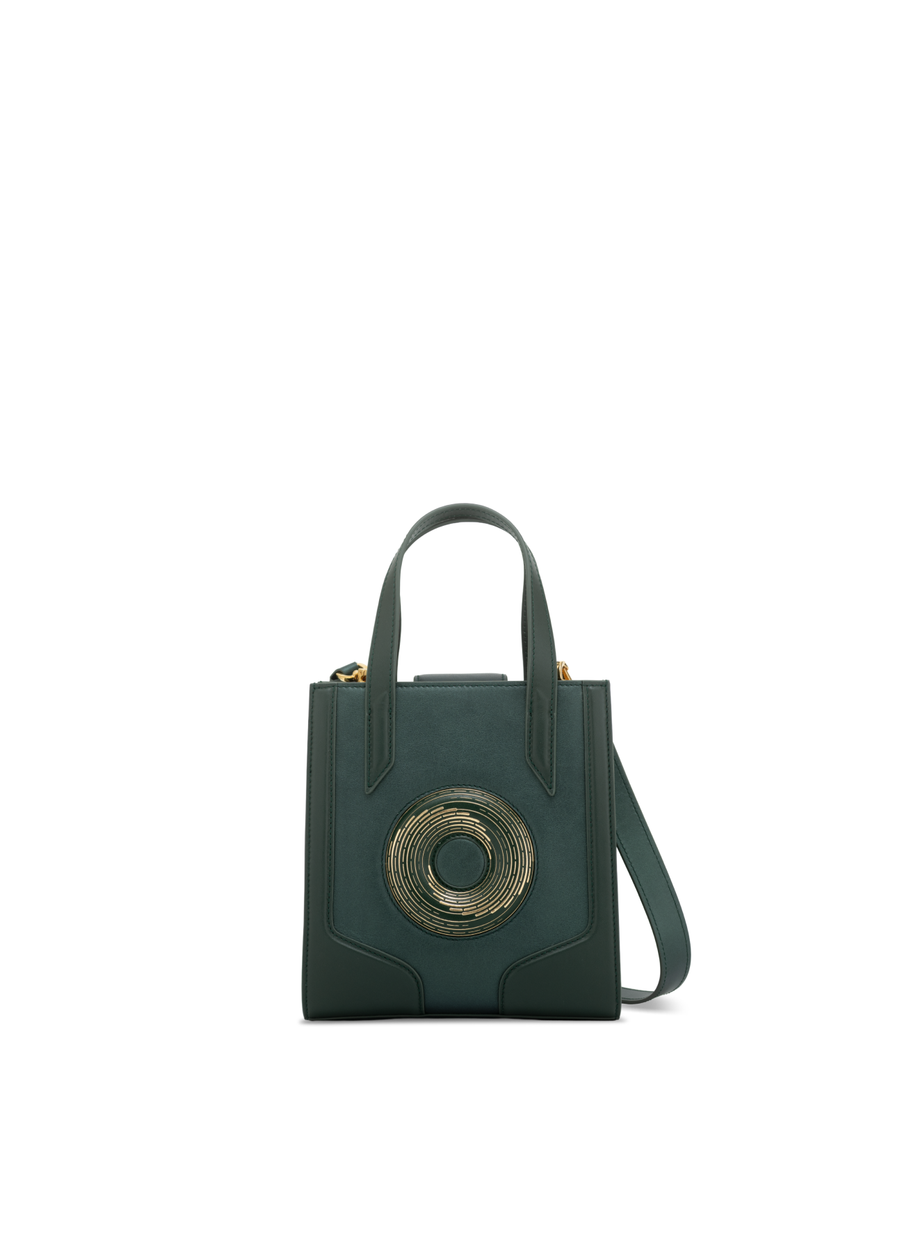 Metal Green + Green / Smooth Italian Calf Nappa Leather