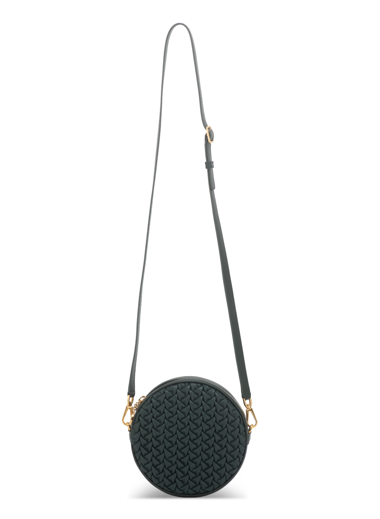 Metal Green + Green / Italian Calf Nappa Leather & Sheep Leather