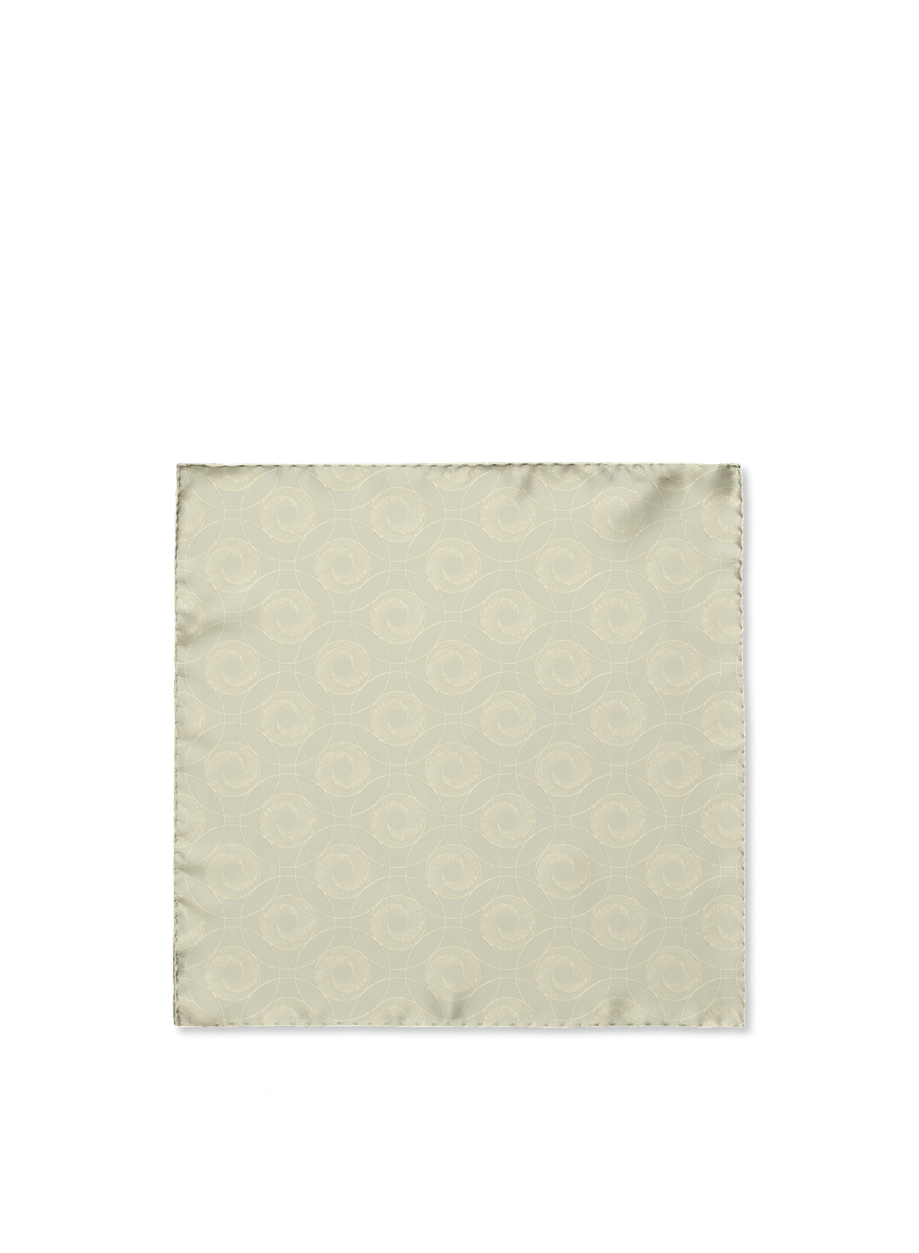90cmsx90cms / Sand / 100% Silk Jacquard