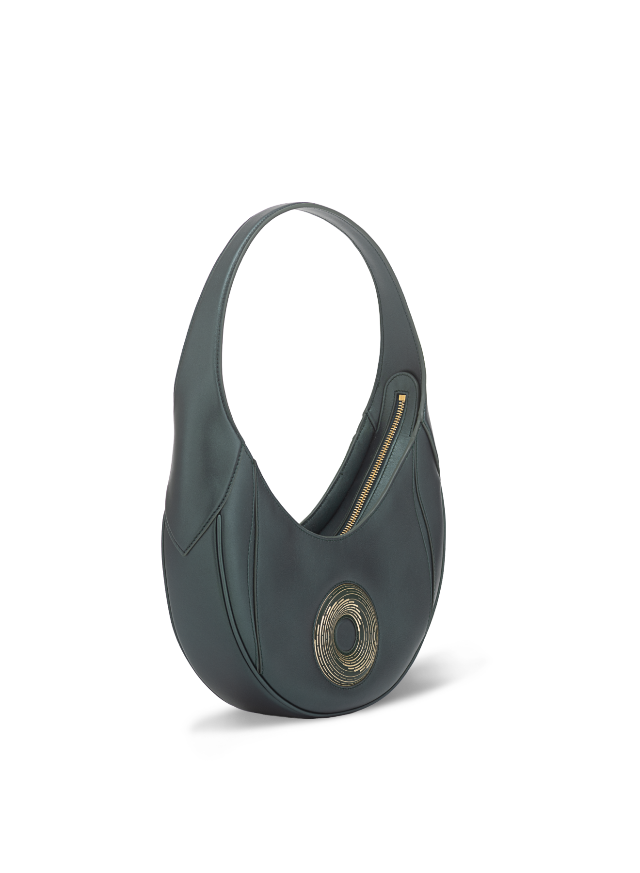 Metal Green / Smooth Italian Calf Nappa Leather