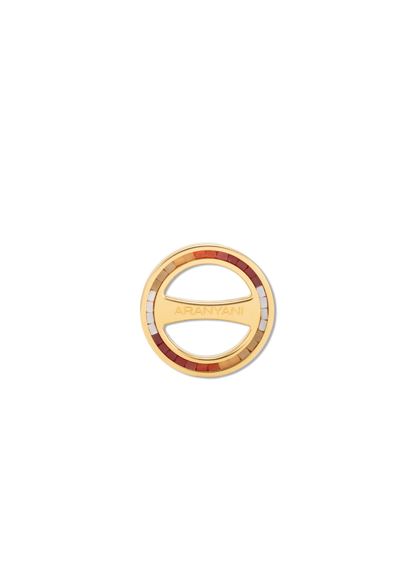 Multicolor / 24K Gold Plated Ring