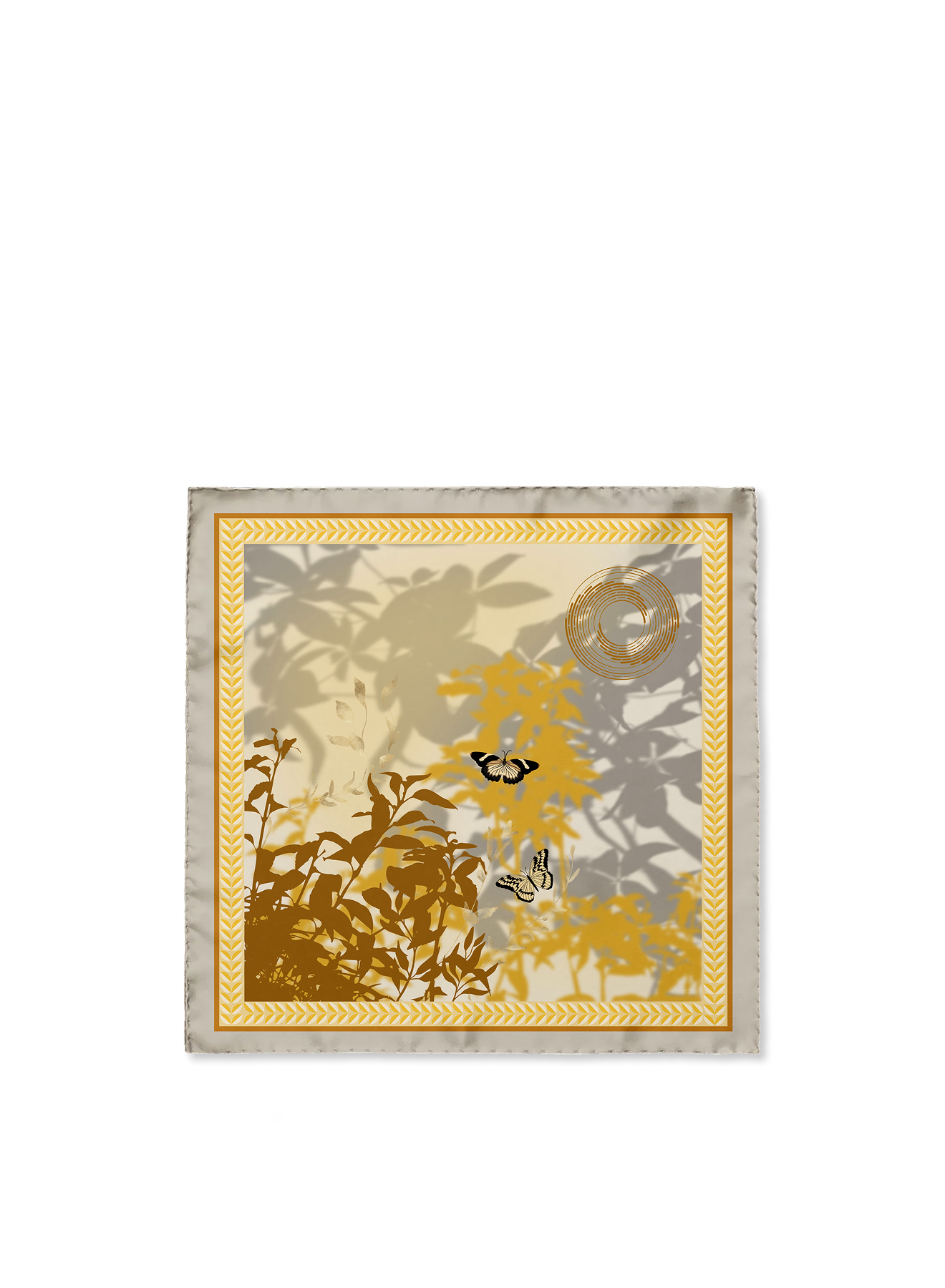 90cmsx90cms / Sand / 100%Silk Twill