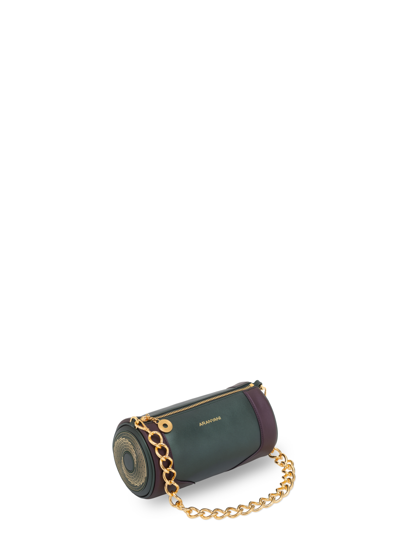 Metal Green + Metal Plum / Calf Leather