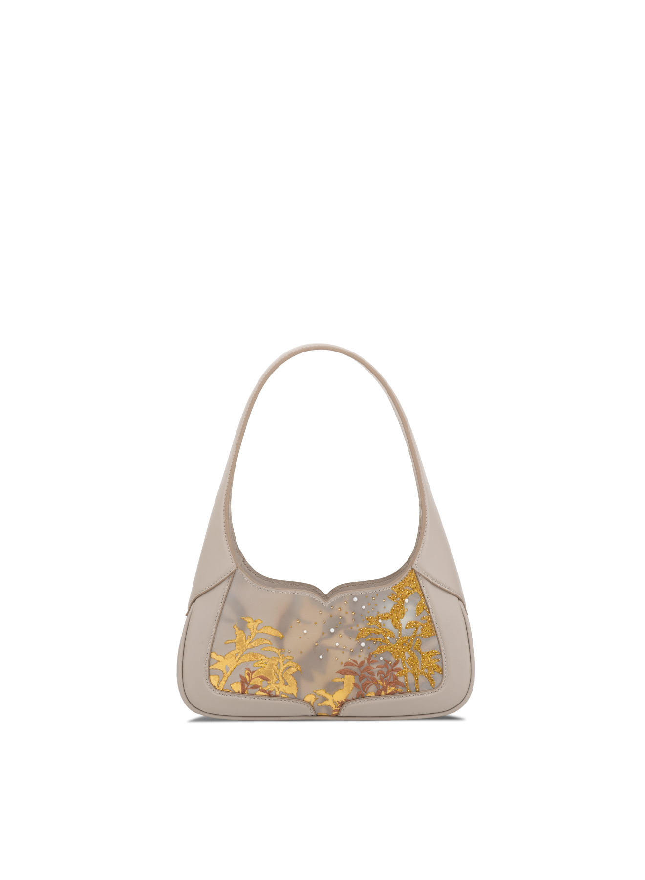 Taupe / Smooth Italian Calf Nappa Leather