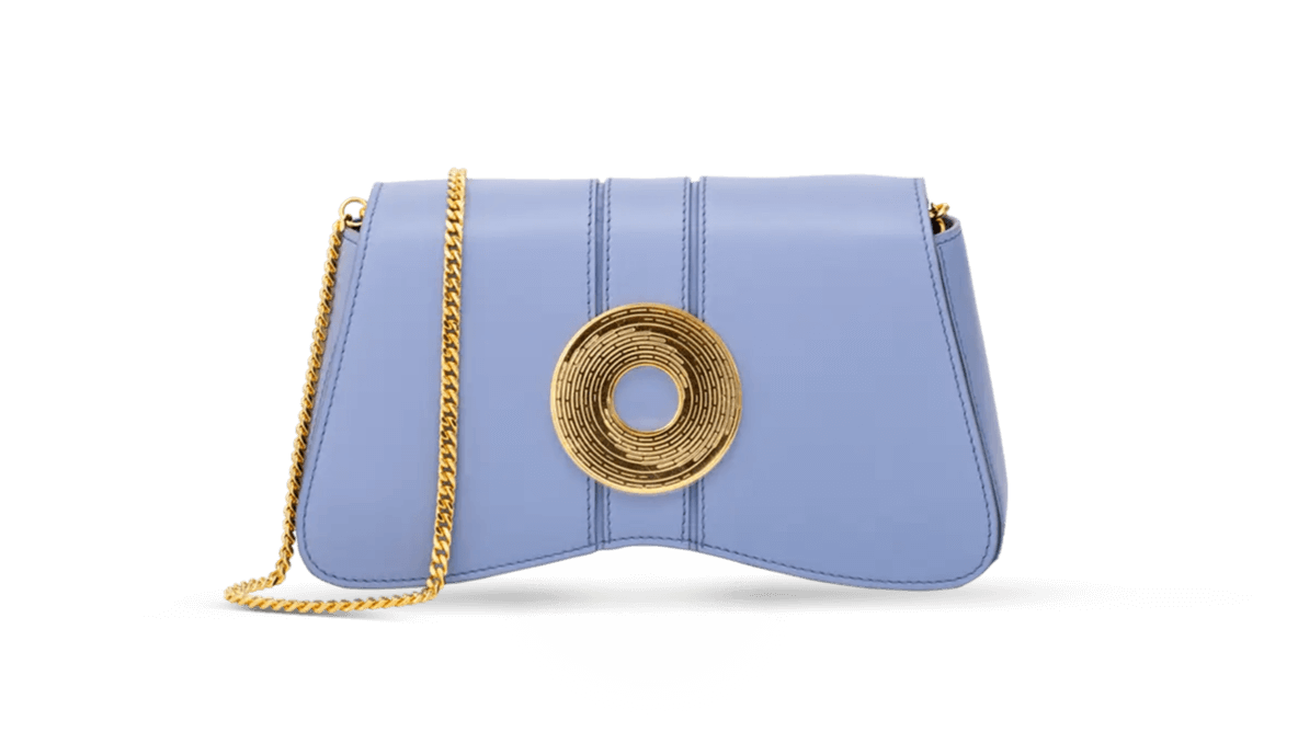 Aranyani Marquise Clutch bag in Tranquil Blue Shade