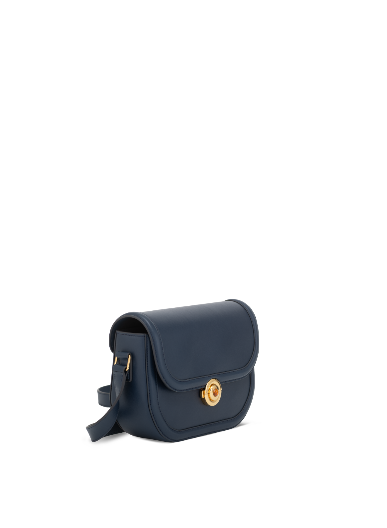 Midnight Blue / Smooth Italian Calf Nappa Leather