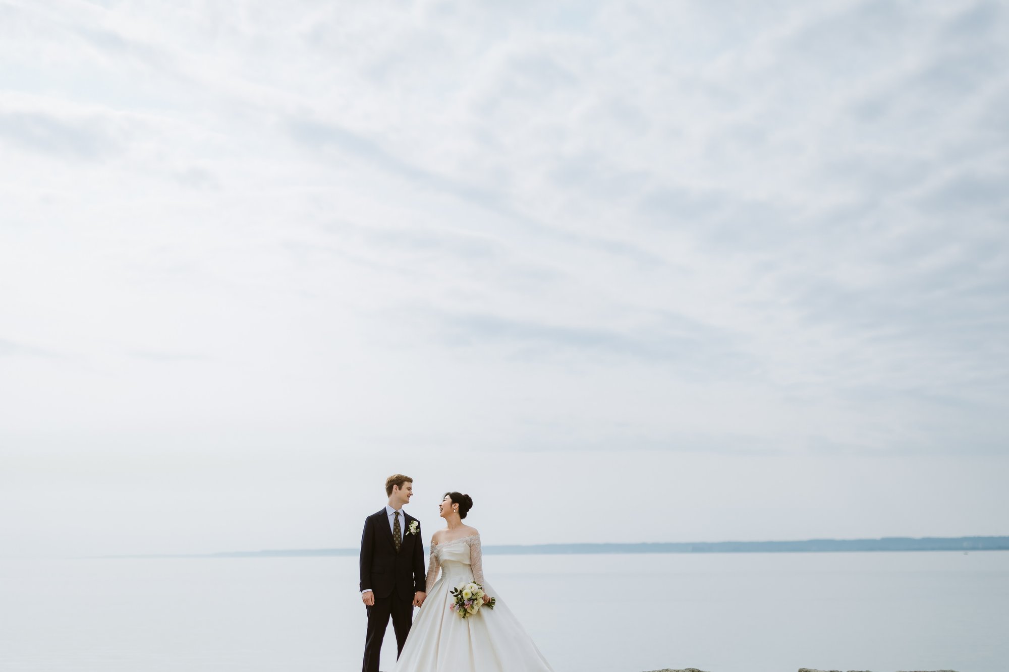 Spencer’s at the Waterfront wedding by Lake Ontario in Burlington