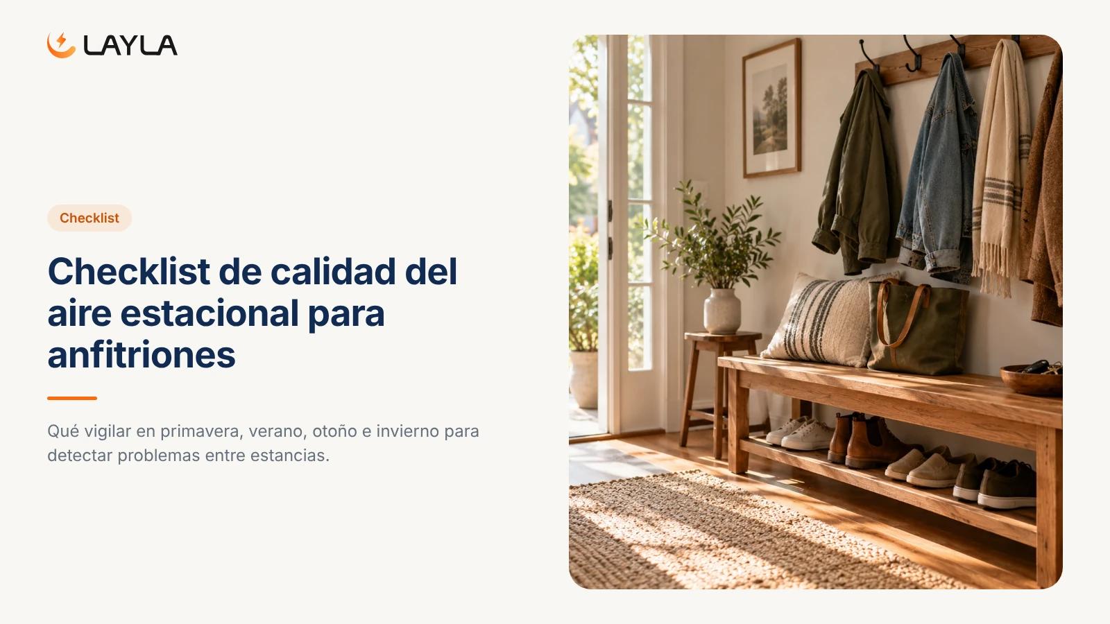 Checklist de calidad del aire estacional para anfitriones cover