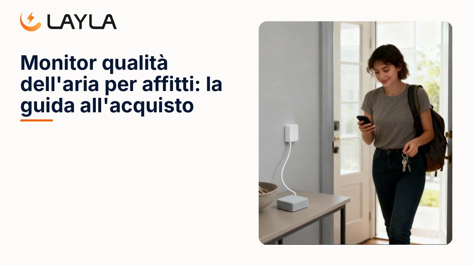 Monitor qualità dell'aria per affitti: la guida all'acquisto cover