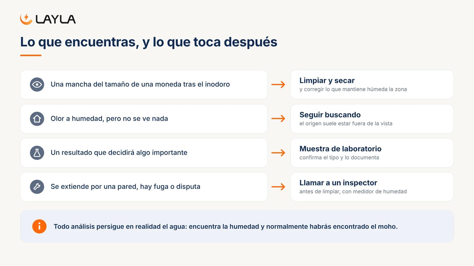 Lo que encuentras, y lo que toca después
