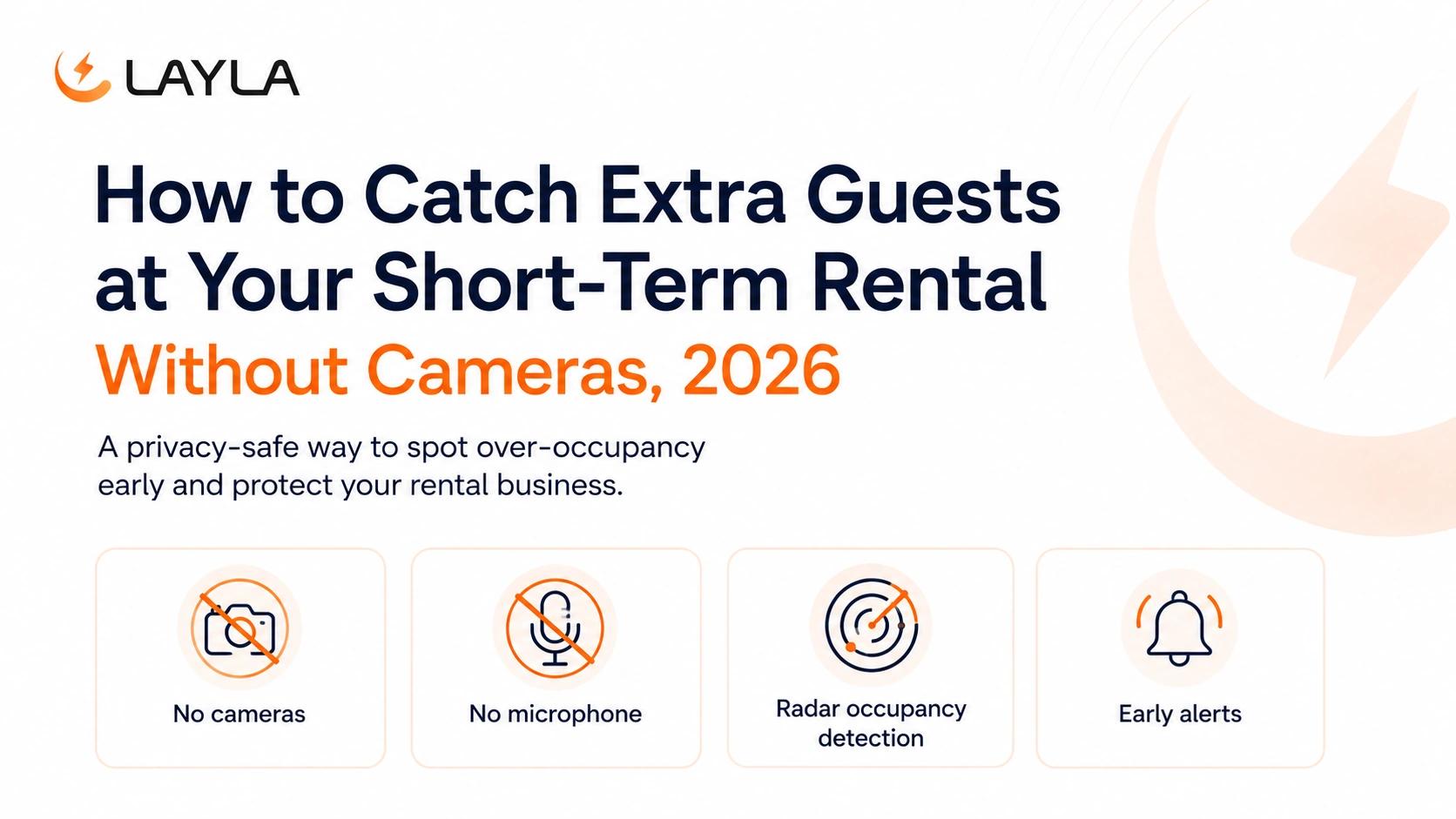 How to Catch Extra Guests at Your Short-Term Rental (Without Cameras, 2026) cover