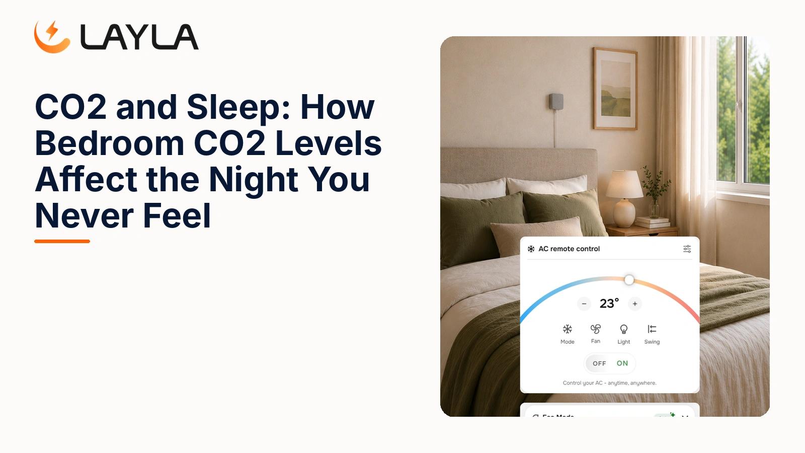 CO2 and Sleep: How Bedroom CO2 Levels Affect the Night You Never Feel cover