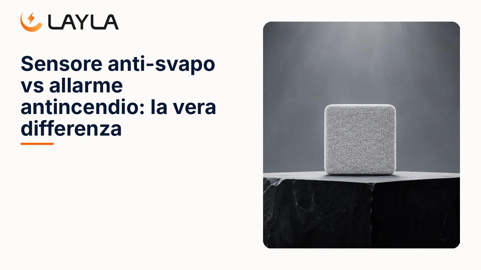 Sensore anti-svapo vs allarme antincendio: la vera differenza cover