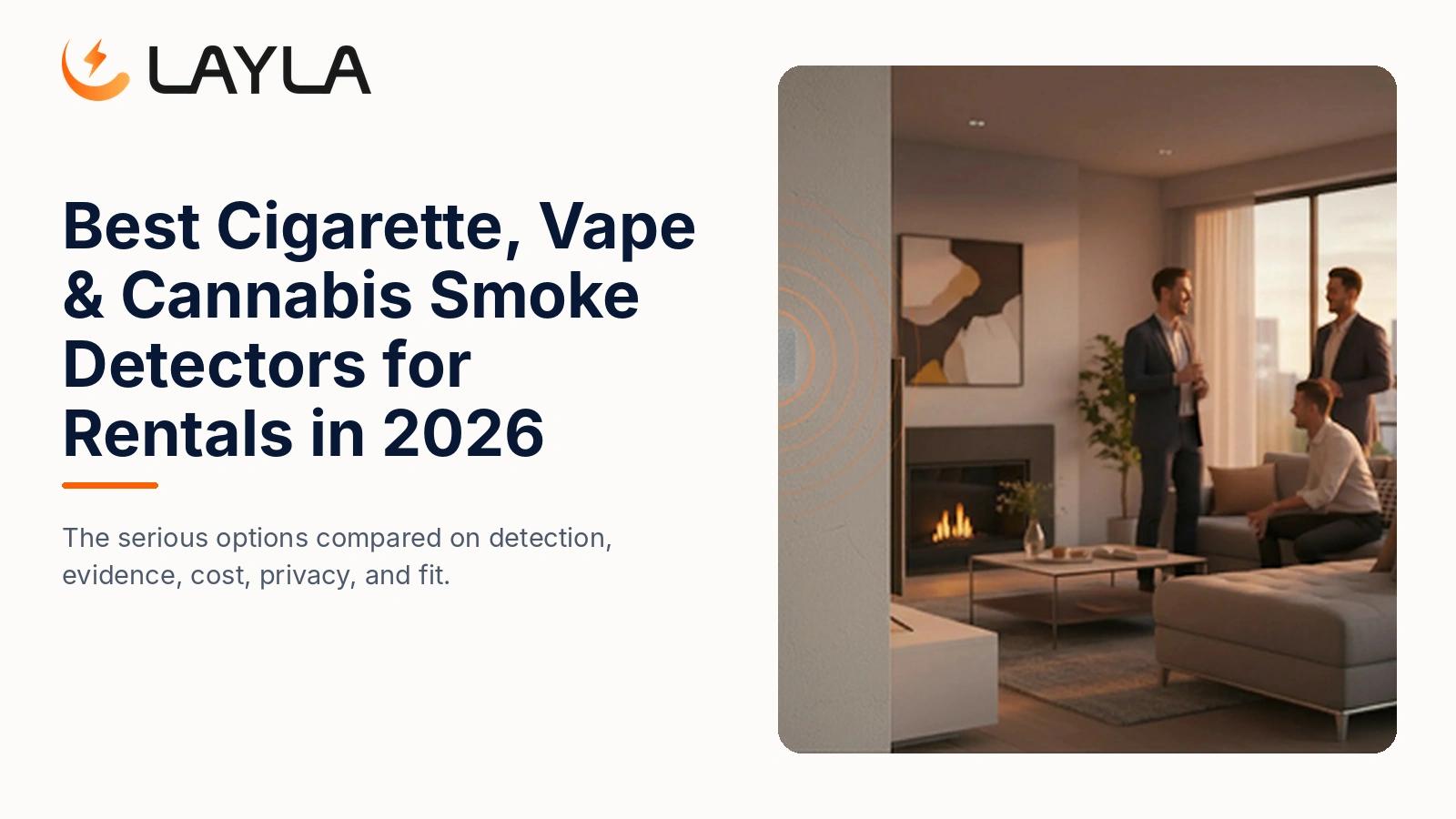 Best Cigarette, Vape & Cannabis Smoke Detectors for Rentals in 2026 cover