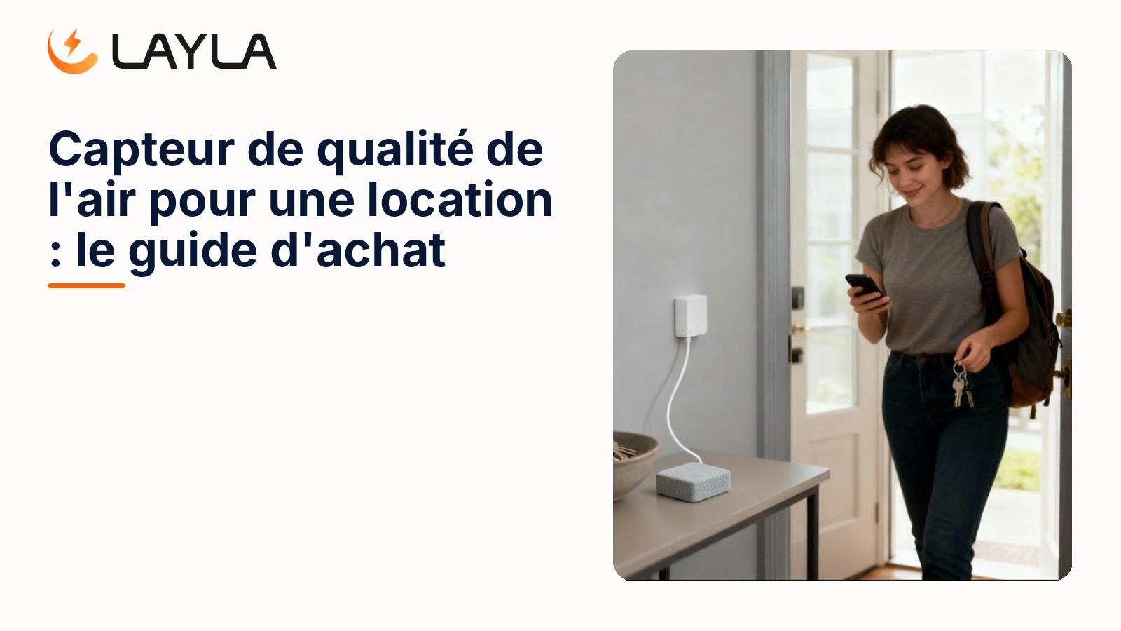 Capteur de qualité de l'air pour une location : le guide d'achat cover