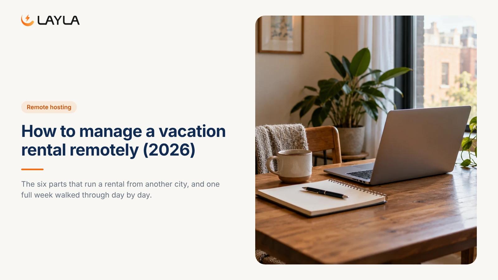 How to manage a vacation rental remotely (2026) cover