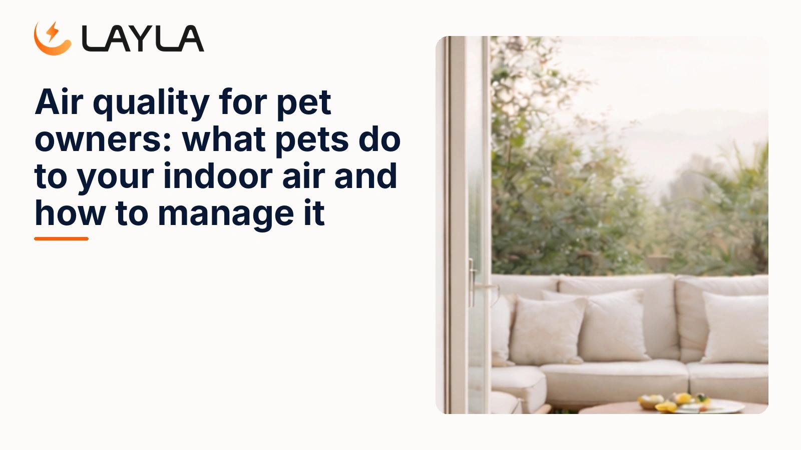 Air quality for pet owners: what pets do to your indoor air and how to manage it cover