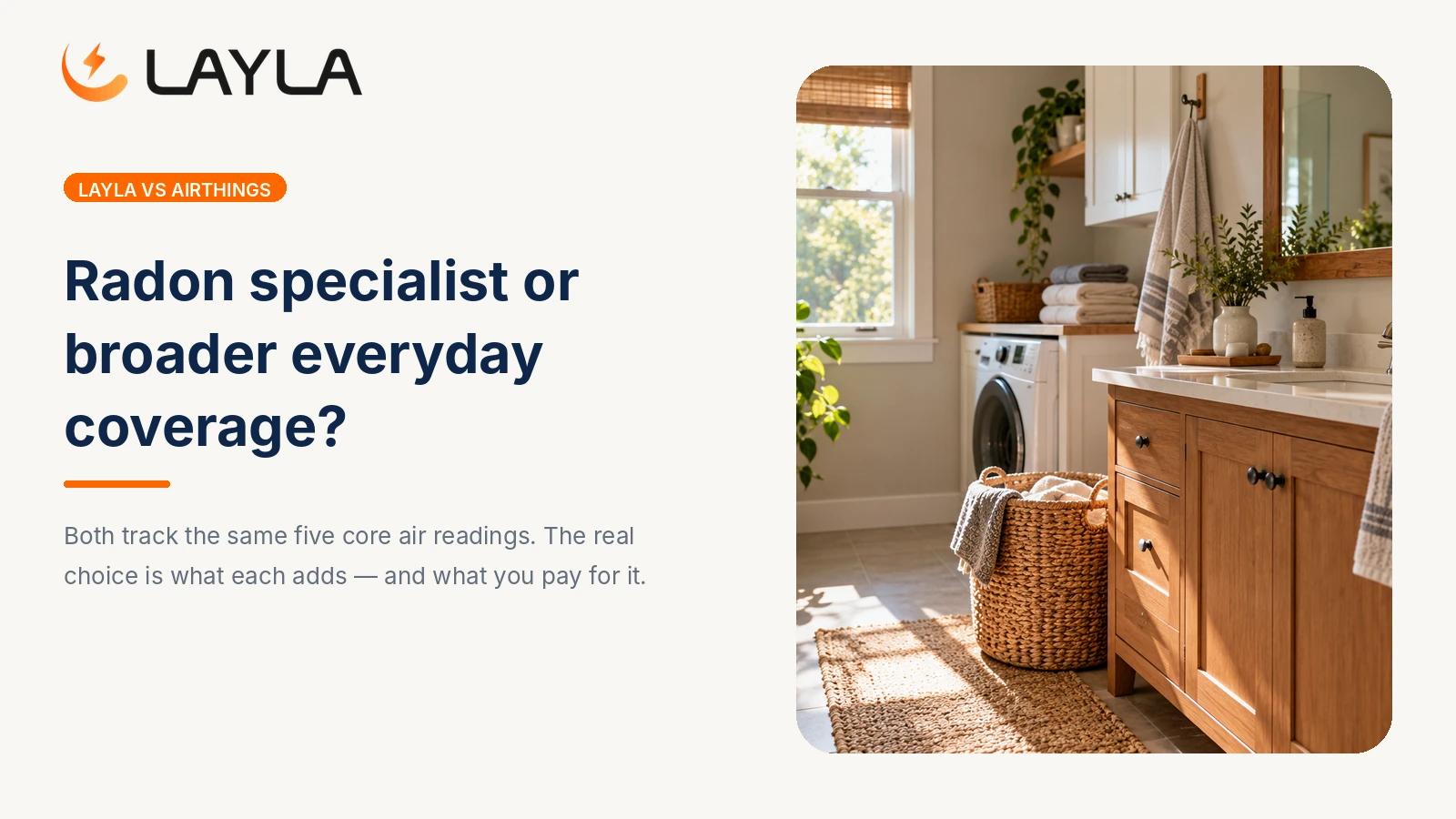 Layla vs Airthings: which indoor air quality monitor should you buy? cover