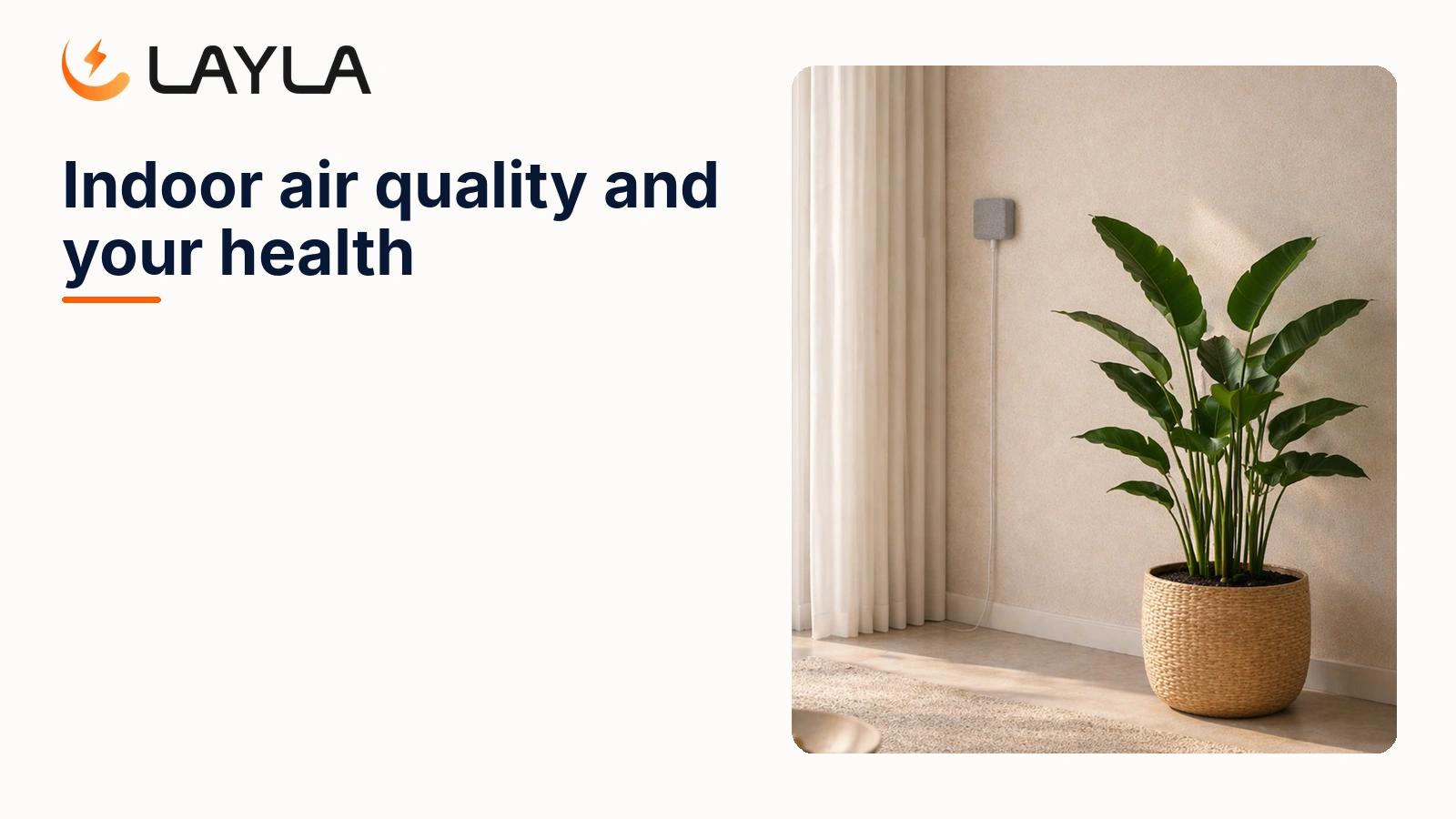 Indoor air quality and your health cover
