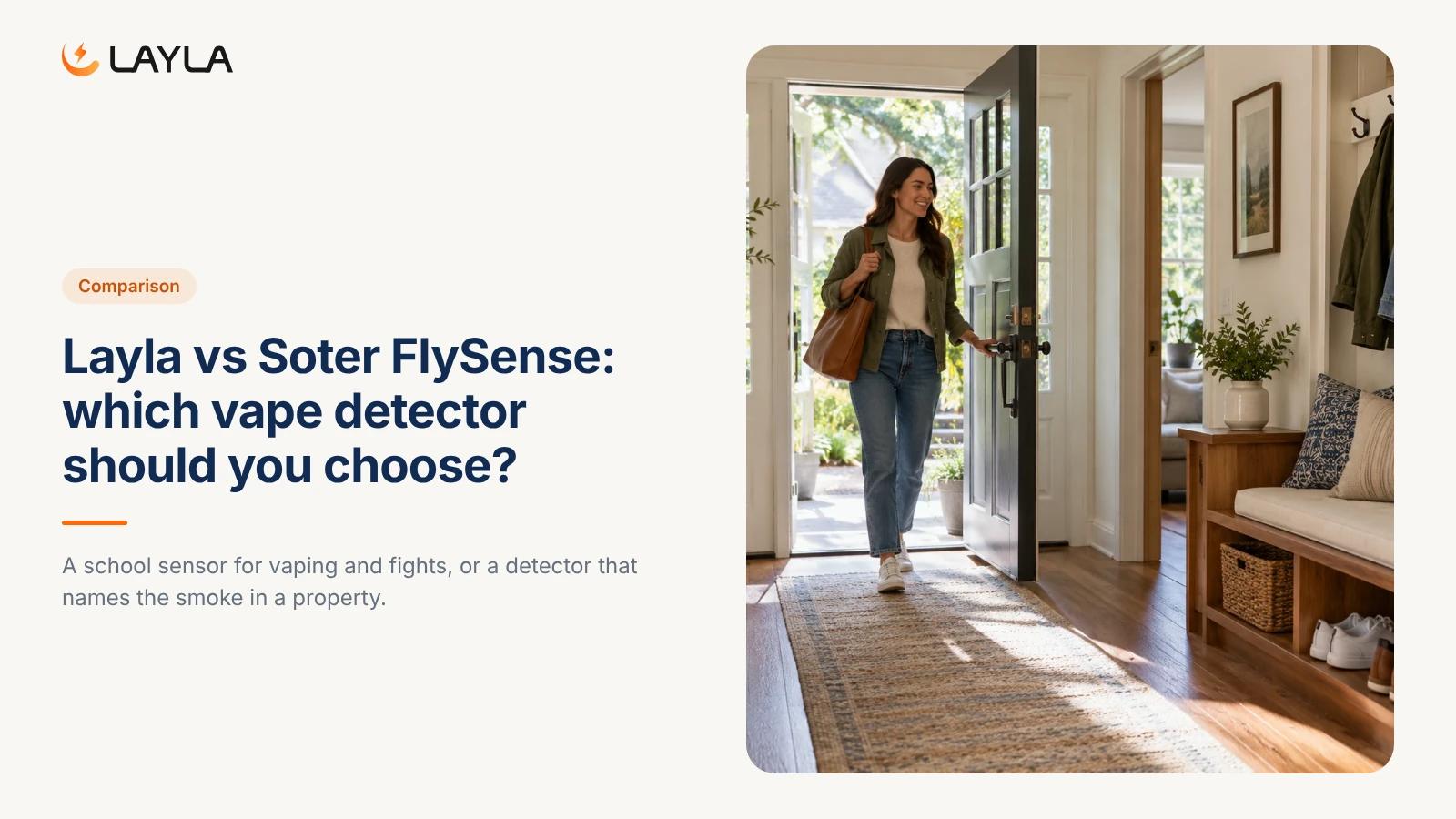 Layla vs Soter FlySense: which vape detector should you choose? cover