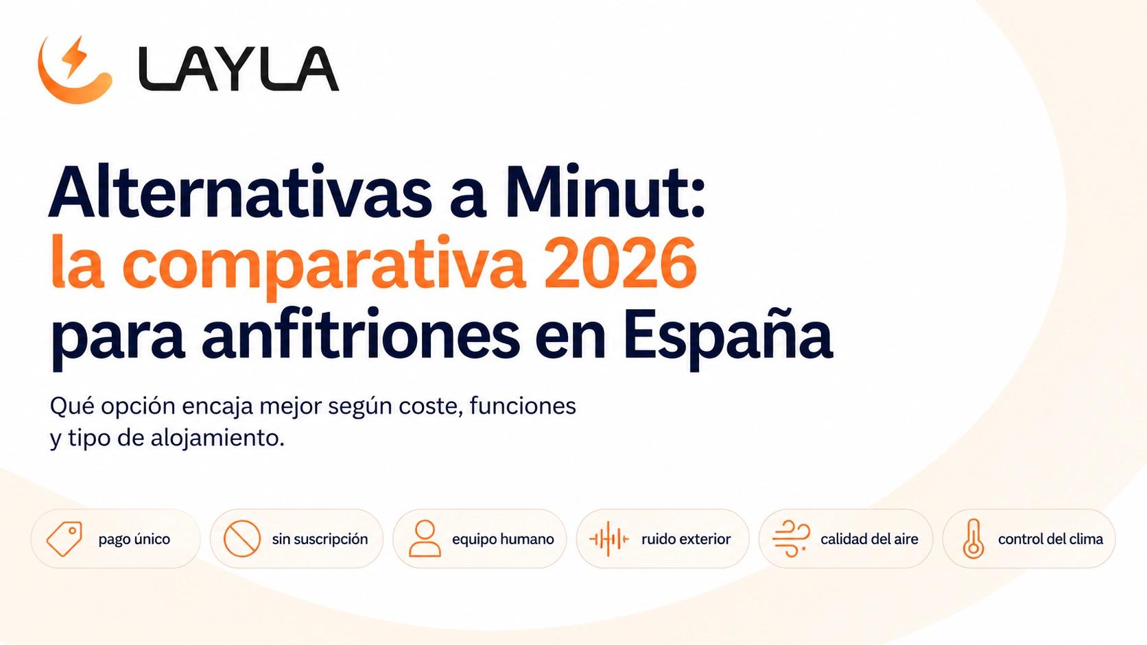Alternativas a Minut en 2026: Layla, Roomonitor y NoiseAware comparadas cover