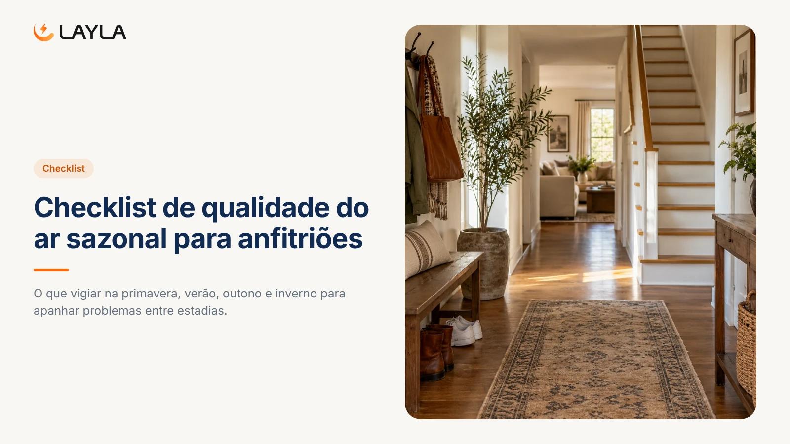 Checklist de Qualidade do Ar Sazonal para Anfitriões cover