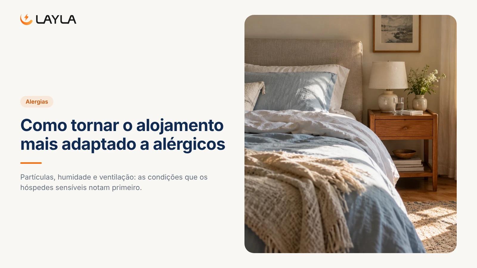 Como Tornar o Alojamento Mais Adaptado a Alérgicos cover