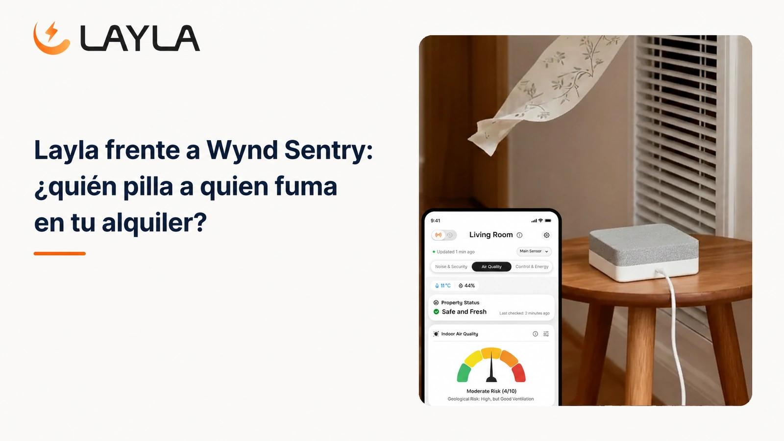 Layla frente a Wynd Sentry: ¿quién pilla a quien fuma en tu alquiler? cover