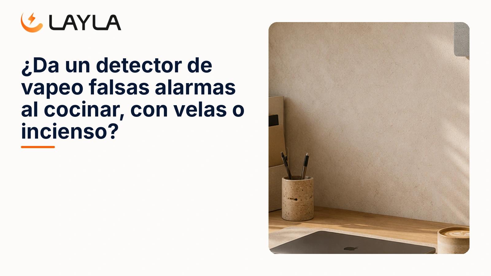 ¿Da un detector de vapeo falsas alarmas al cocinar o encender velas? cover