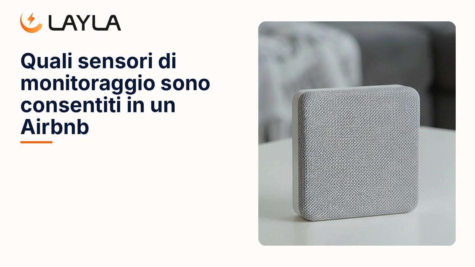 Quali sensori di monitoraggio sono consentiti in un Airbnb cover