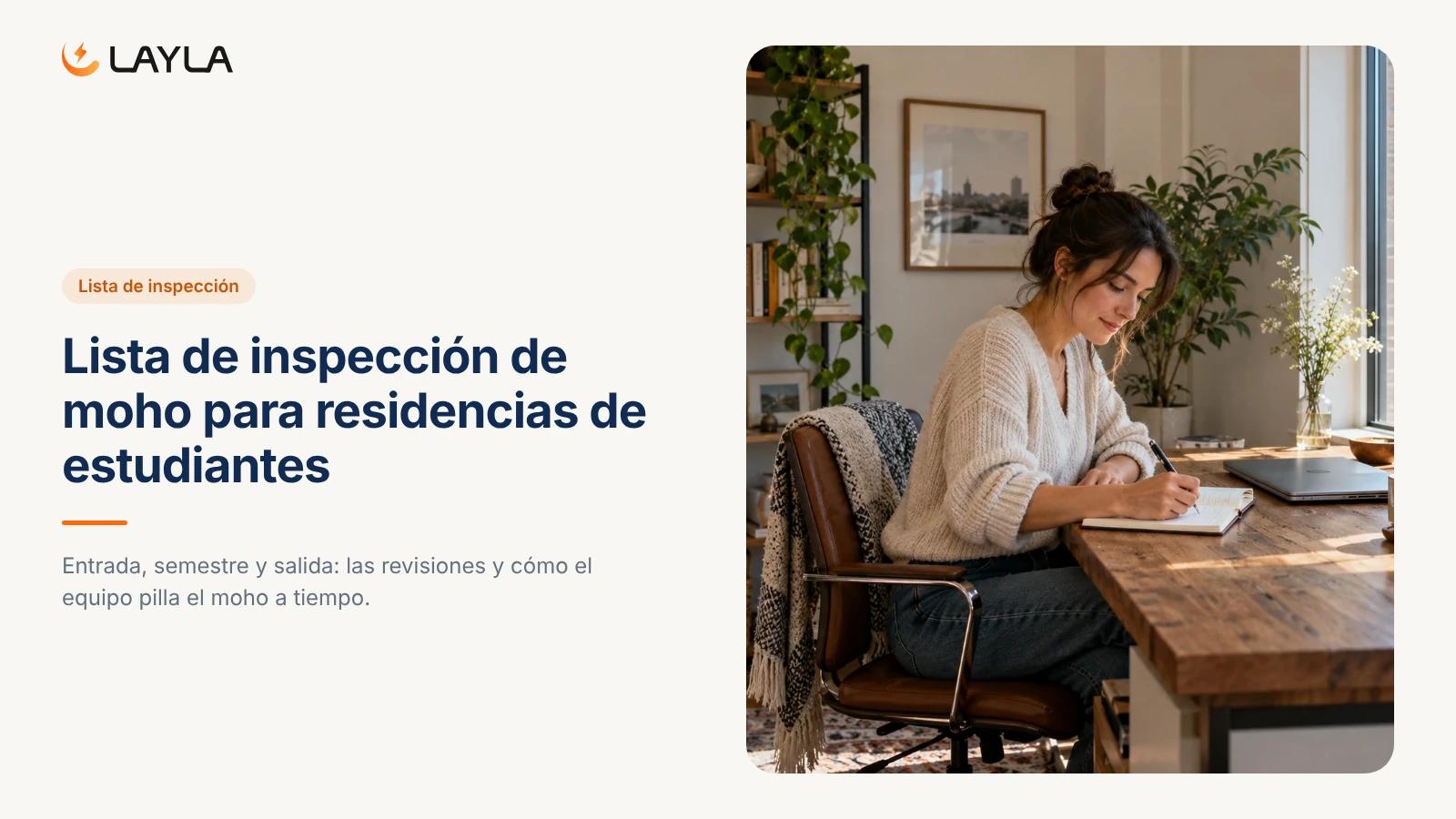 Lista de inspección de moho para residencias de estudiantes cover